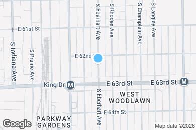 Map image of the property - 6220 S Eberhart Ave