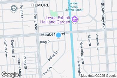 Map image of the property - 1735 King Dr