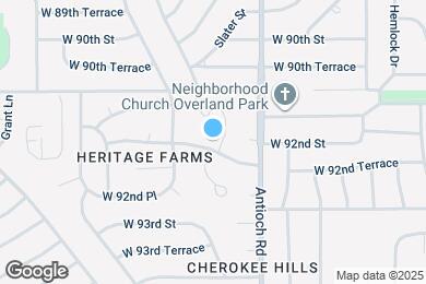 Map image of the property - 8800 W 92nd St