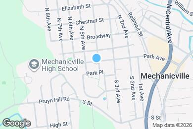 Map image of the property - 601 Park Ave