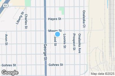Map image of the property - 2018 Wood St