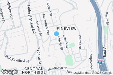 Map image of the property - 5 Cemetery St