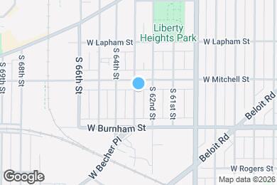 Map image of the property - 1724 S 63rd St