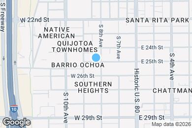 Map image of the property - 207 W 25th St