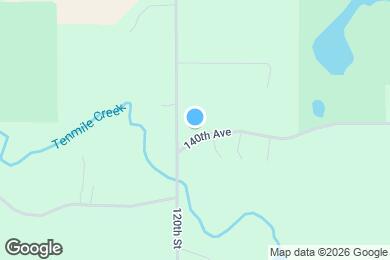 Map image of the property - 1206 140th Ave