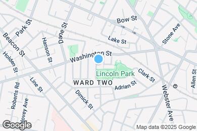 Map image of the property - 20 Perry St