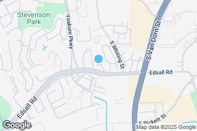 Map image of the property - 5911 Edsall Rd