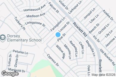 Map image of the property - 6217 Pine St