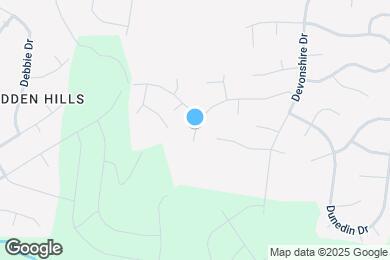 Map image of the property - 1364 Georgetown Dr