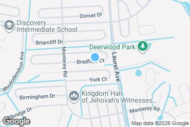 Map image of the property - 24 Bradford Ct