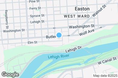 Map image of the property - 1042 Butler St