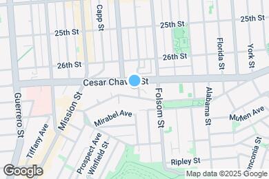 Map image of the property - 1326 Shotwell St