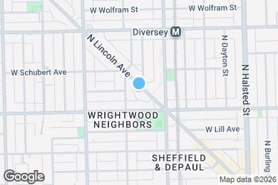 Map image of the property - 2642 N Lincoln Ave