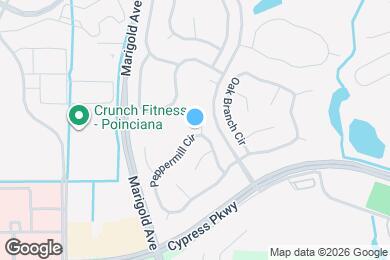 Map image of the property - 421 Peppermill Cir