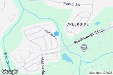 Map image of the property - 4951 Larkspur Ln