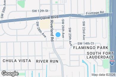 Map image of the property - 1380 SW 26th Terrace