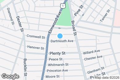 Map image of the property - 59 Dartmouth Ave