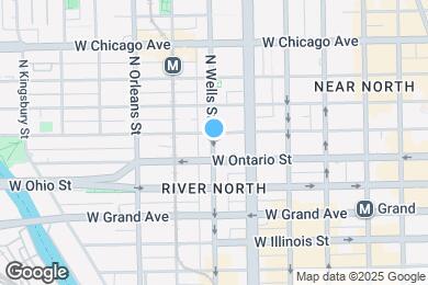 Map image of the property - 647 N Wells St