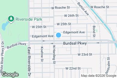 Map image of the property - 1344 Burdsal Pkwy