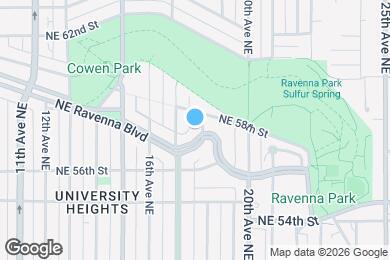Map image of the property - 5703 18th Ave NE