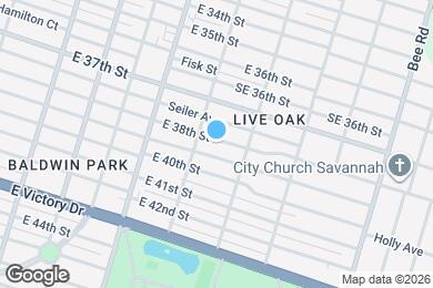 Map image of the property - 1213 E 38th St