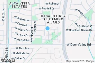Map image of the property - 22076 N 103rd Ln