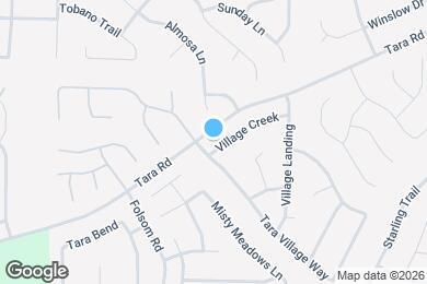 Map image of the property - 1098 Village Creek