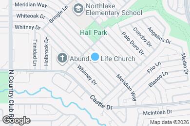 Map image of the property - 1821 Whiteoak Dr
