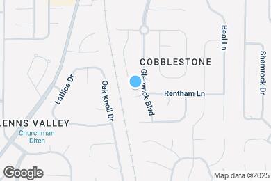 Map image of the property - 1038 Rentham Ln