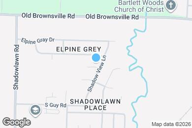 Map image of the property - 7708 Shadow View Cove