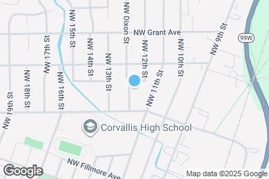 Map image of the property - 1137 NW Dixon St