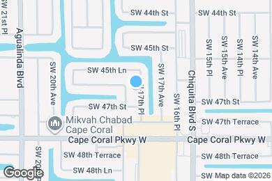 Map image of the property - 4618 SW 17th Pl