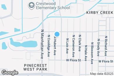 Map image of the property - 7213 N Hubert Ave