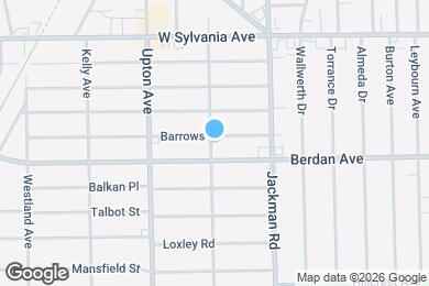 Map image of the property - 1759 Barrows St