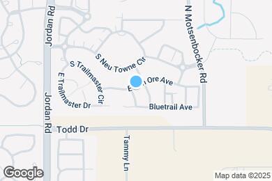 Map image of the property - 11402 Crater Lake St
