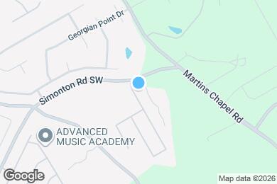 Map image of the property - 882 Ashton Park Dr SE