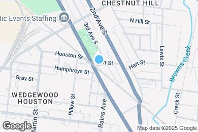 Map image of the property - 321 Hart St