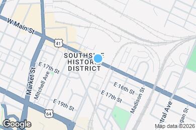 Map image of the property - 1507 Washington St