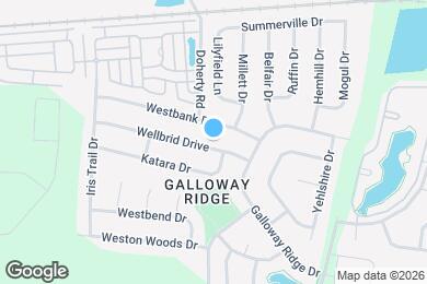 Map image of the property - 5802 Wellbrid Drive