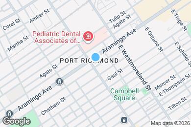 Map image of the property - 2359 E Allegheny Ave