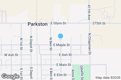 Map image of the property - 307 N Mary St