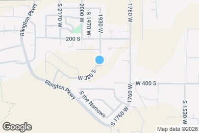 Map image of the property - 325 S 1930 W