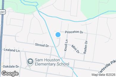 Map image of the property - 1320 Stroud Dr