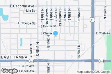 Map image of the property - 3602 E Genesee St