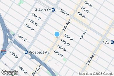 Map image of the property - 276 13th St