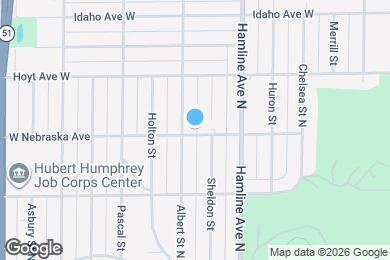 Map image of the property - 1502 Albert St N