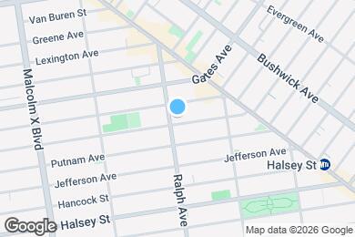 Map image of the property - 821 Madison St