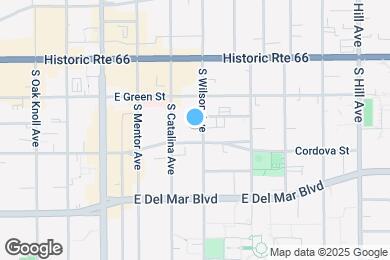 Map image of the property - 137 S Wilson Ave