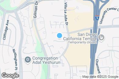 Map image of the property - 8694 Villa La Jolla Dr
