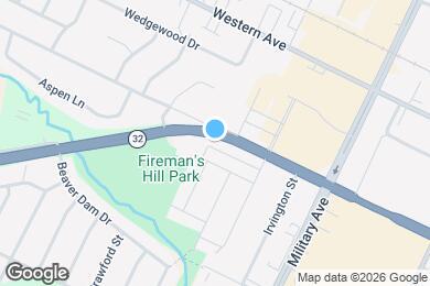 Map image of the property - 1671 W Mason St
